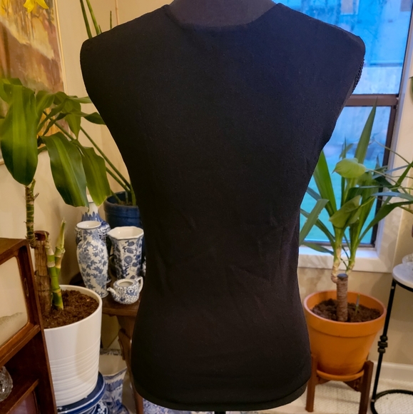 The Limited Black Cap Sleeve Shell M - Picture 2 of 4